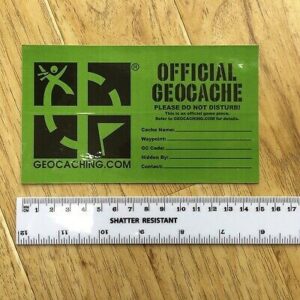 Officiële Groundspeak sticker medium