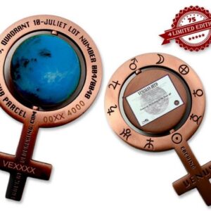Caching on the Venus geocoin koper