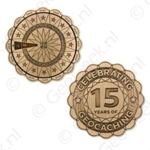 The Ultimate 15 Years of Geocaching Spinner