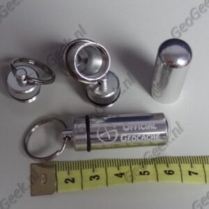 Micro koker Official Geocache 4 cm