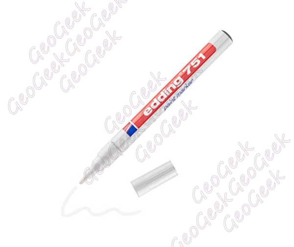 Watervaste stift (edding) - afbeelding 4