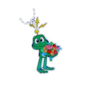 Signal the Frog and a bouquet